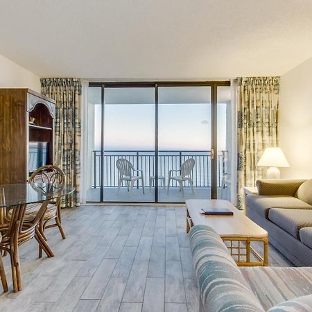 Scenic Views From The Balcony At Ocean Forest Plaza Condos Myrtle Beach Exterior photo