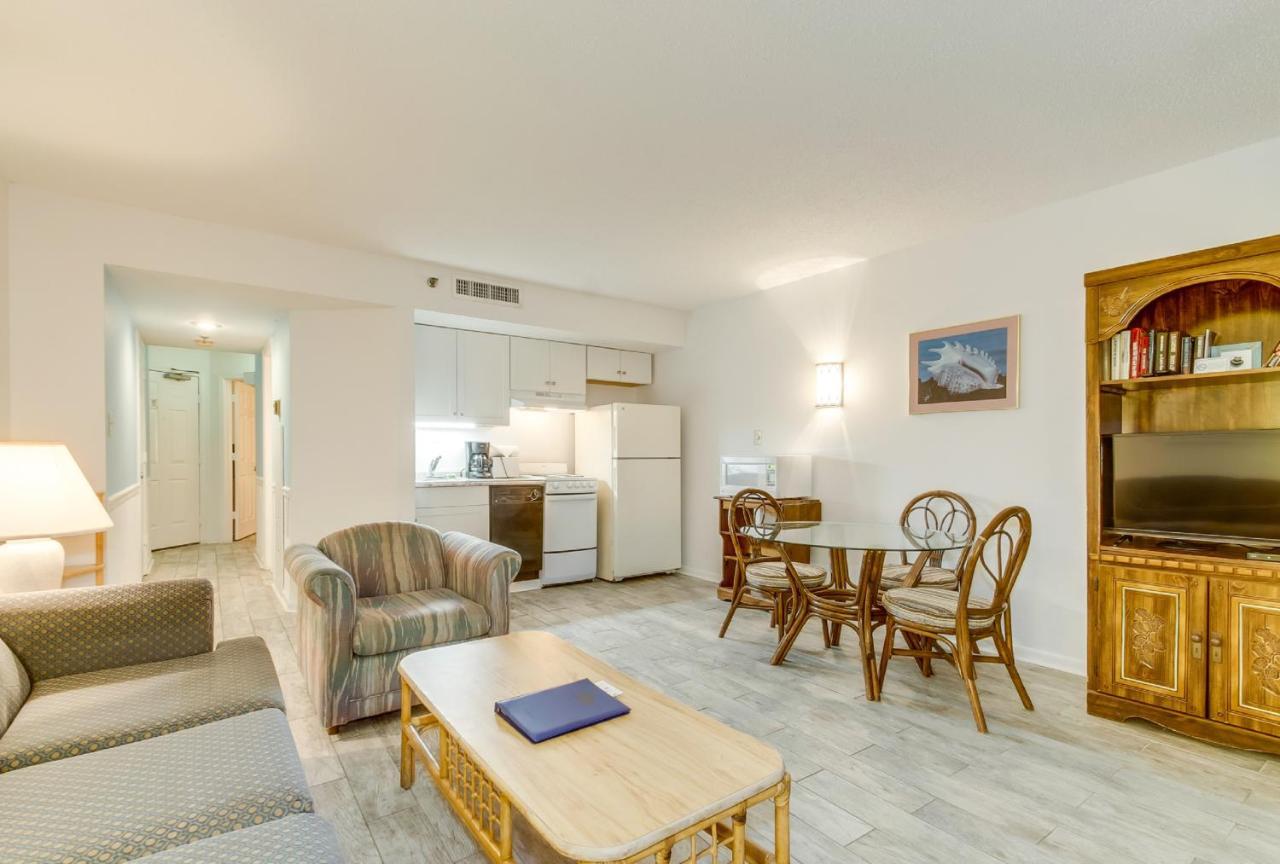 Scenic Views From The Balcony At Ocean Forest Plaza Condos Myrtle Beach Exterior photo