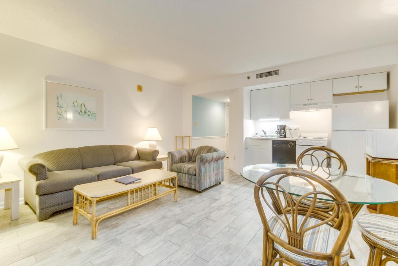 Scenic Views From The Balcony At Ocean Forest Plaza Condos Myrtle Beach Exterior photo