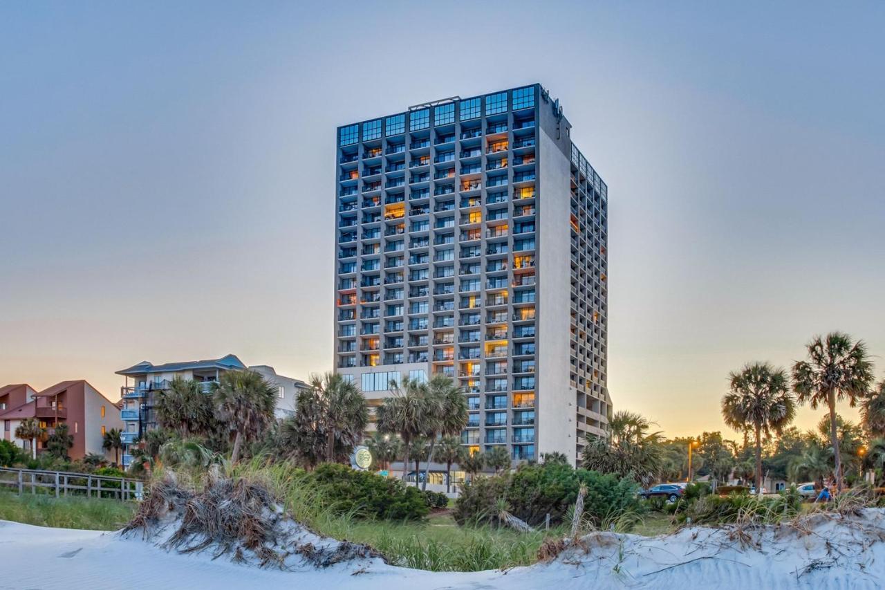 Scenic Views From The Balcony At Ocean Forest Plaza Condos Myrtle Beach Exterior photo