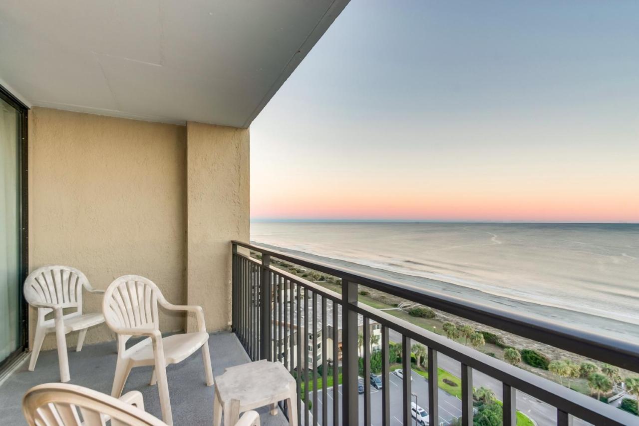 Scenic Views From The Balcony At Ocean Forest Plaza Condos Myrtle Beach Exterior photo