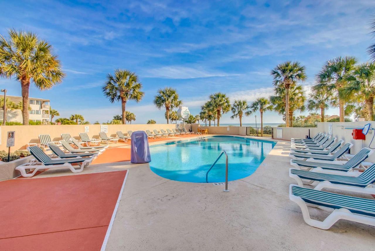 Scenic Views From The Balcony At Ocean Forest Plaza Condos Myrtle Beach Exterior photo